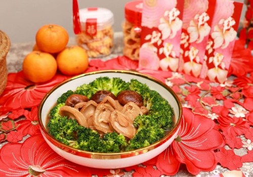 A Delicious Chinese Dish Featuring Abalones